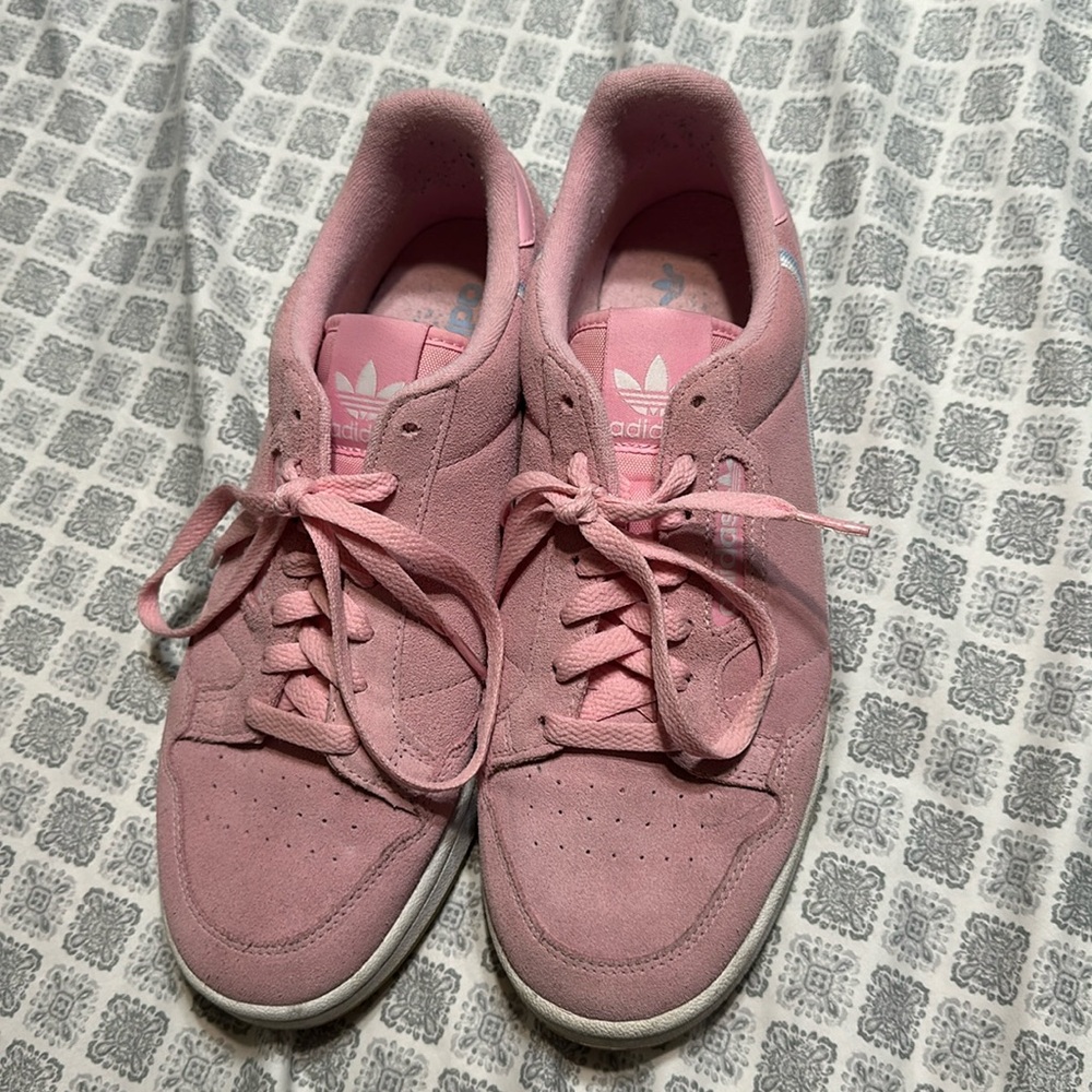 Pink adidas